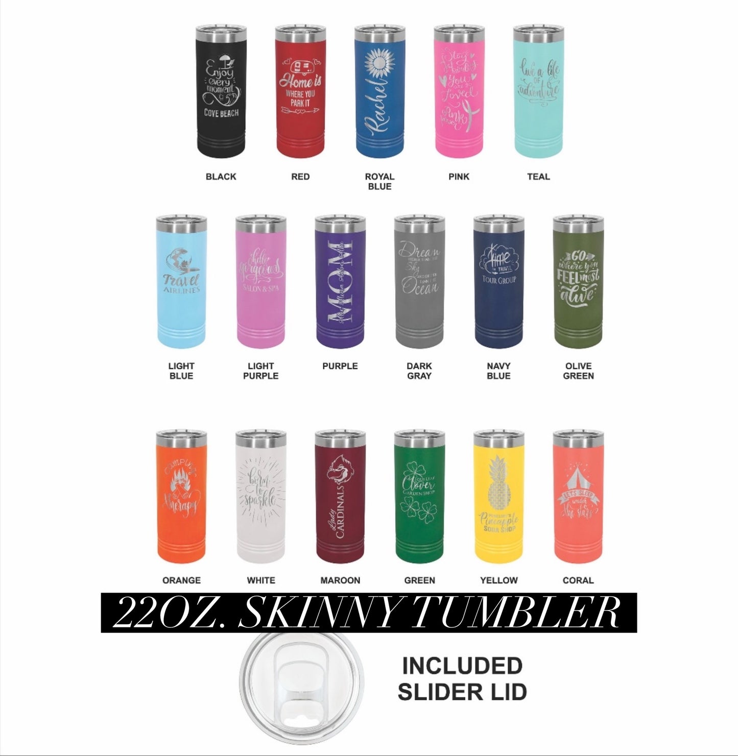 Life is better at the Campsite Laser Engraved Tumbler