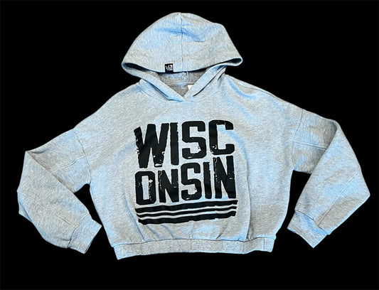 WISCONSIN Cropped Sweatshirt