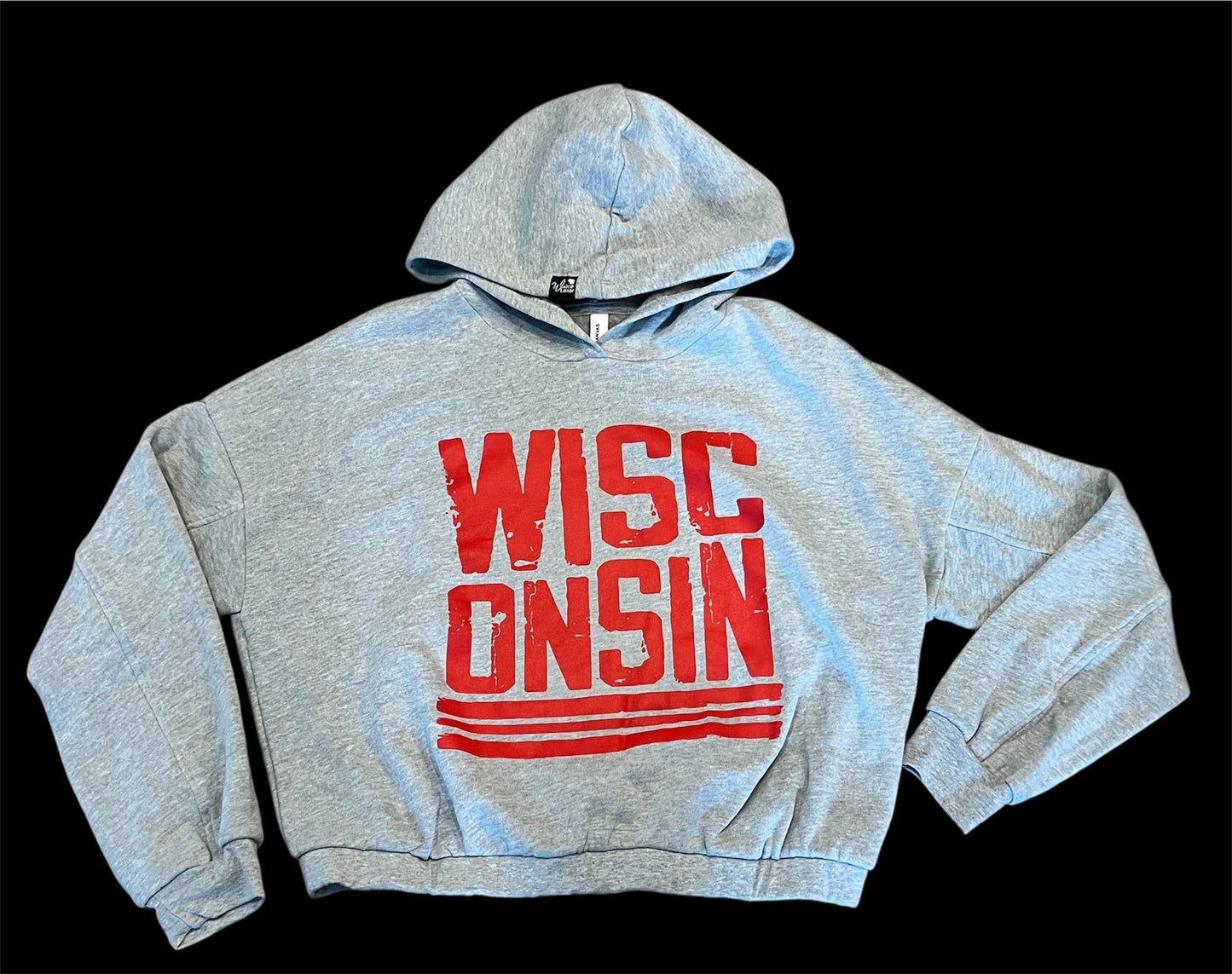 WISCONSIN Cropped Sweatshirt