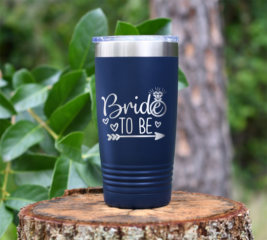 Bride to be Laser Engraved Tumbler