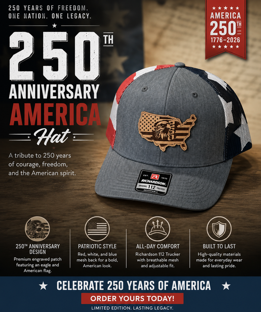 250th America Eagle Hat
