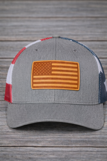 United States Flag Trucker Hat