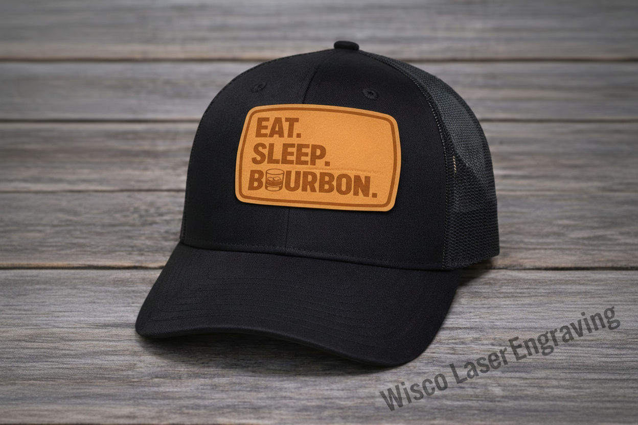 Eat Sleep Bourbon Trucker Hat