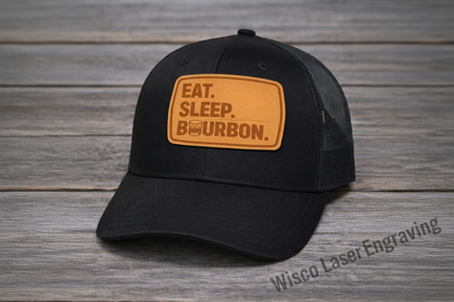 Eat Sleep Bourbon Trucker Hat