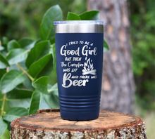 Load image into Gallery viewer, I tried to be a Good Girl ... Beer Laser Engraved Tumbler
